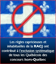 Règles RACJ