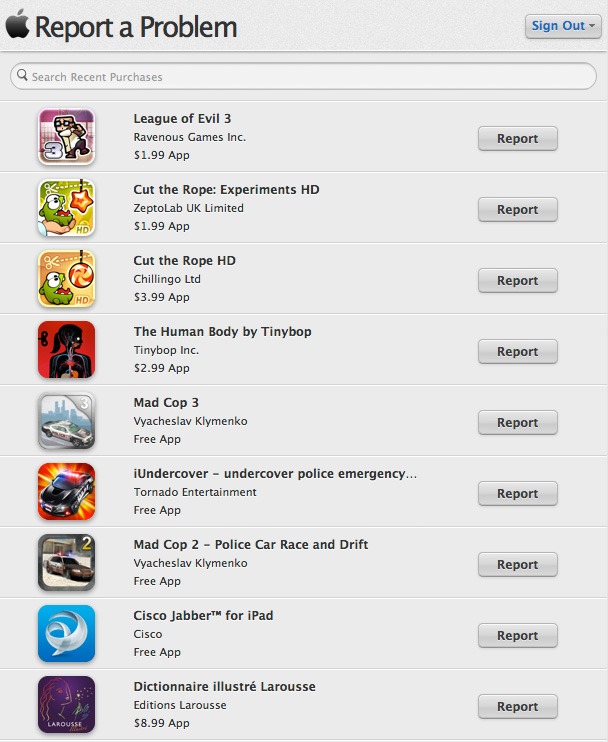 report-a-problem-in-the-appstore