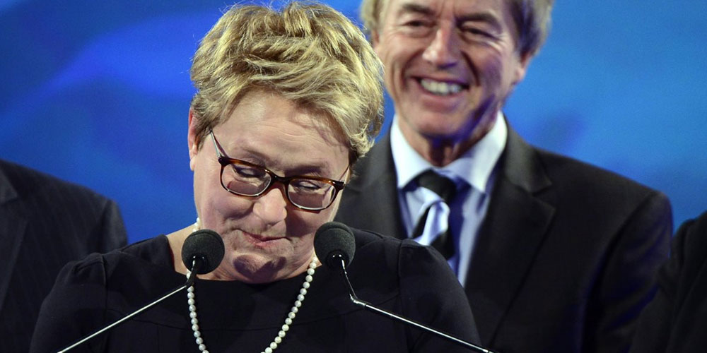 Discours de défaite de Pauline Marois