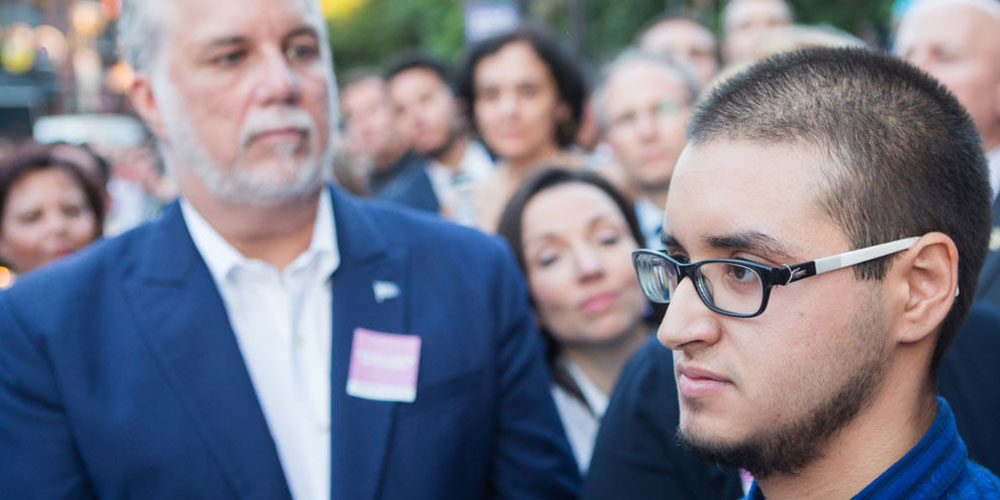 Philippe Couillard et Esteban Torres