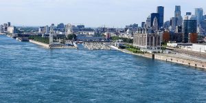 Fleuve St-Laurent à Montréal