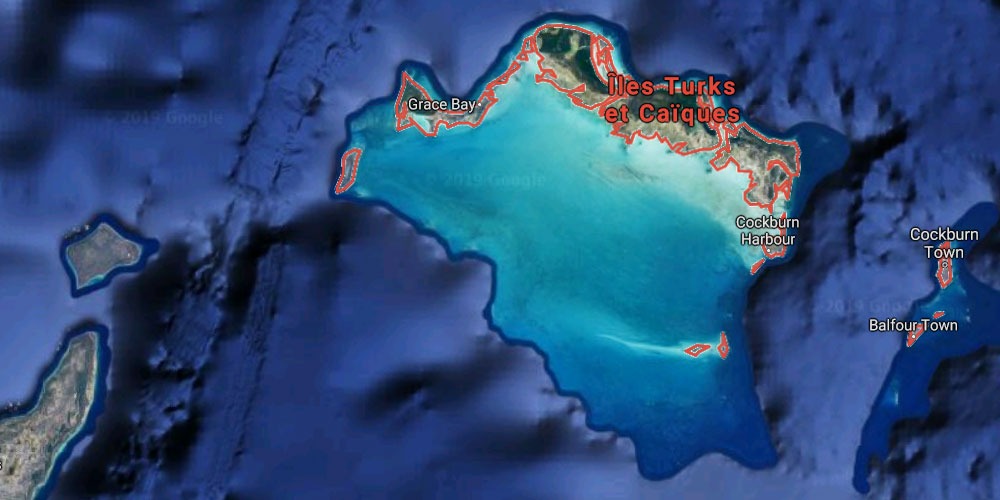 Îles Turks et Caïques dans les Caraïbes