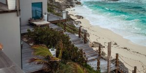 Riche demeure dans un paradis fiscal