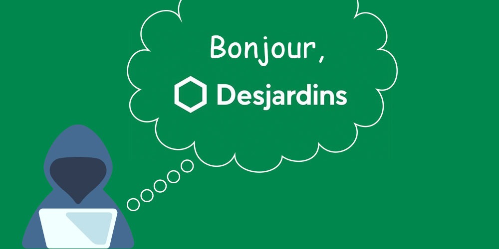 Hacker qui dit bonjour à Desjardins