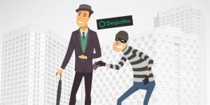 Voleur chez Desjardins