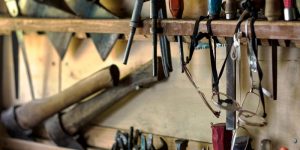Outils dans l'atelier