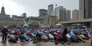 Prière islamique à Toronto